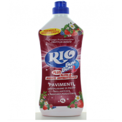 Rio Bum Bum Plus Detergente Pavimenti Igienizzante Frutti di Bosco 1 Lt